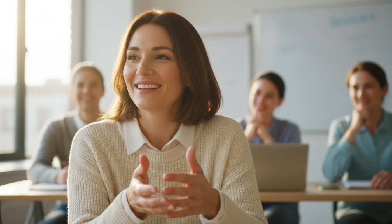 Adult student testimonial experience
