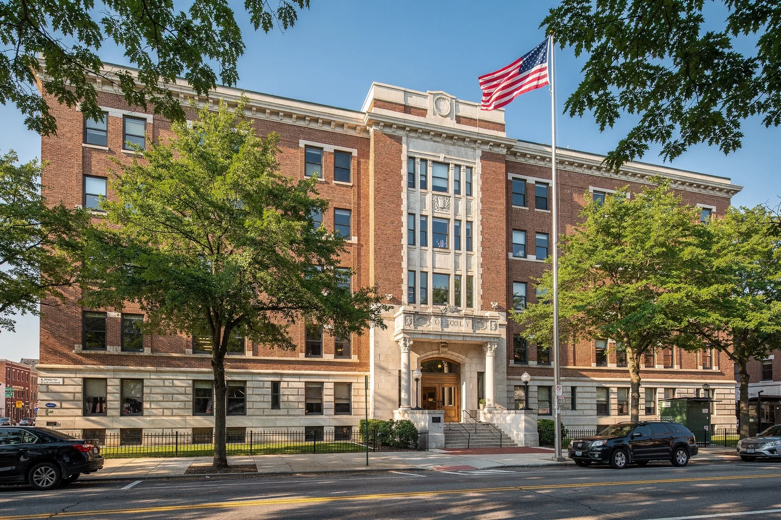 Allentown School District high school building in Allentown, Pennsylvania